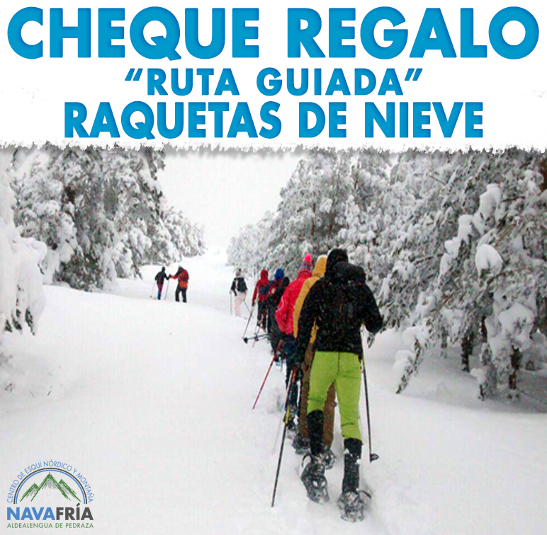 CHEQUE REGALO RAQUETAS DE NIEVE - 3